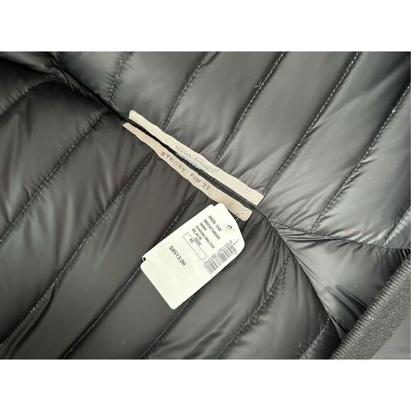NWT Rick Owens Strobe FW 22 Knot Padded Pebbled-leather Down Jacket Sz 4 $8515 - Picture 12 of 14